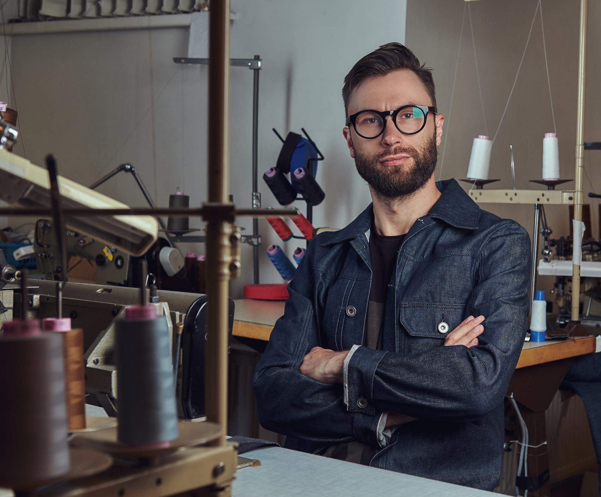 Portrait of head of production