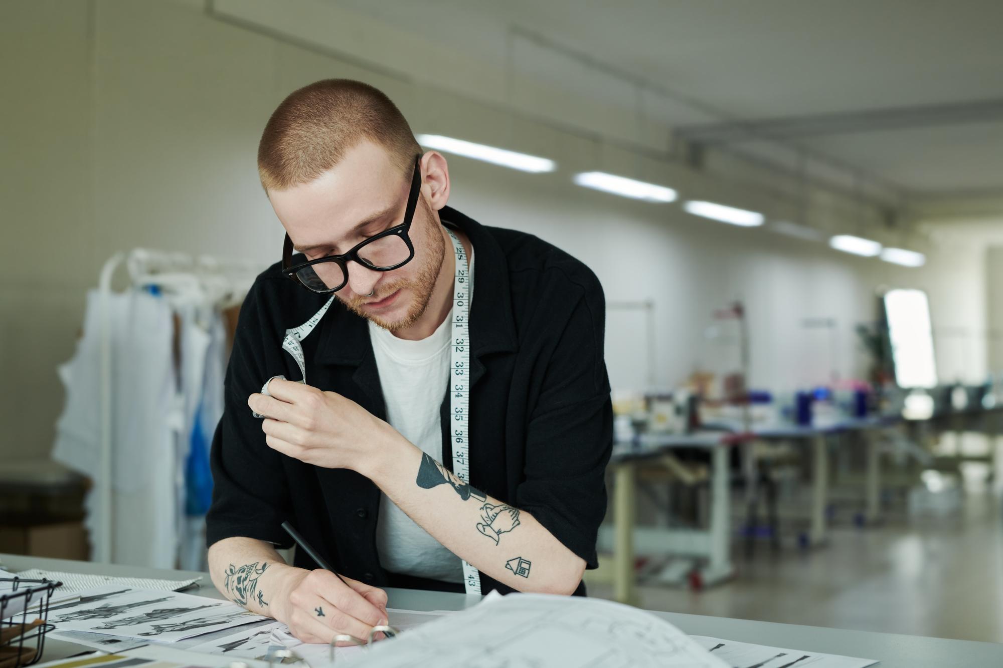 Portrait of technical designer